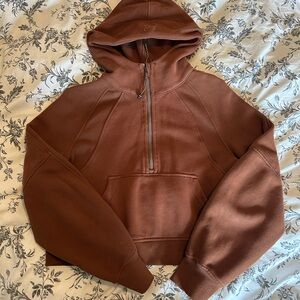 Lululemon cropped scuba hoodie